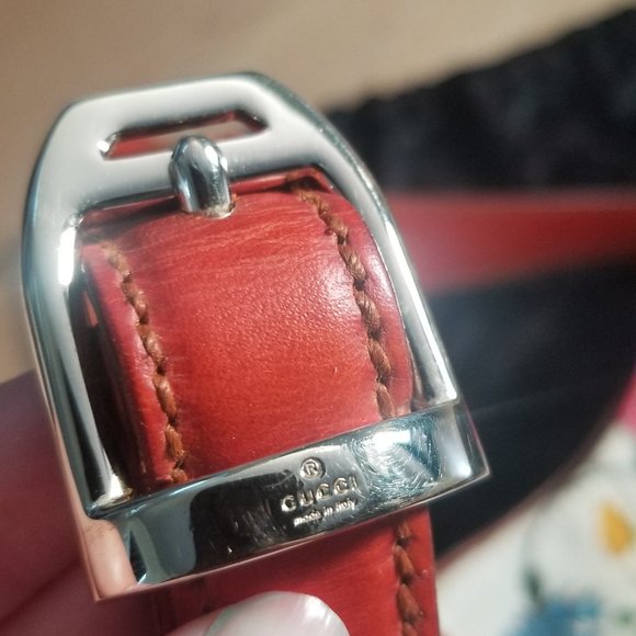 Gucci Horsebit Hobo Flora Canvas Shoulder Bag - Picture 7 of 15